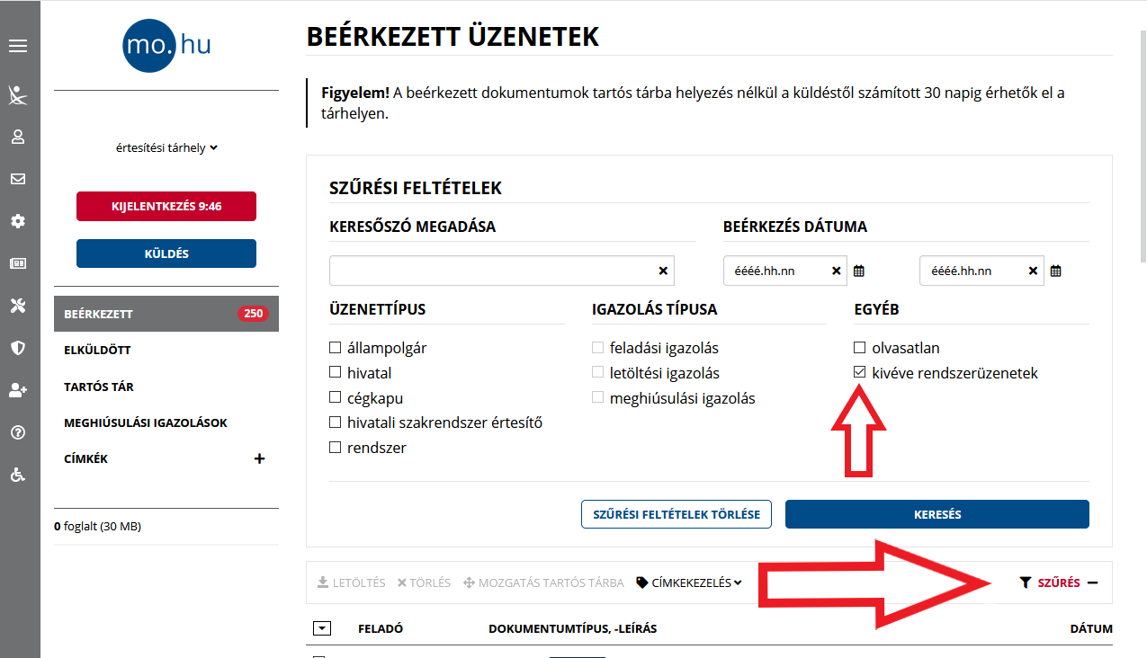 Szűrés
