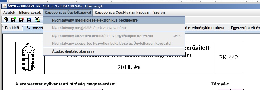 ÁNYK-ból