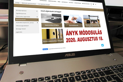 anyk modosulas