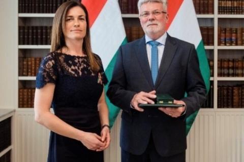 Dr. Kis István kitüntetése